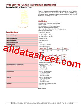 SLP152M100A7P3型号图片