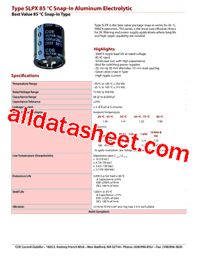 SLPX271M350E1P3型号图片