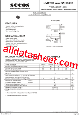 SM1100B型号图片