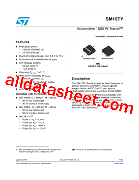 SM15T15AY型号图片