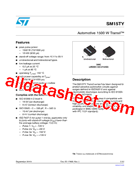 SM15T39AY/CAY型号图片