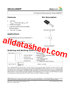 SM1A11NSFP型号图片