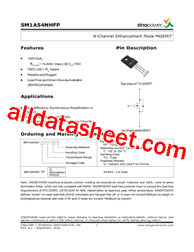 SM1A54NHFP型号图片
