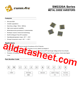 SM2220A221K型号图片