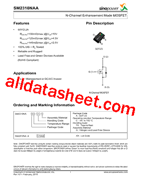SM2310NAA型号图片