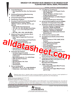 SM320C6711-EP型号图片