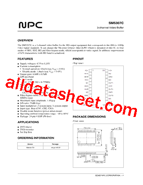 SM5307C型号图片