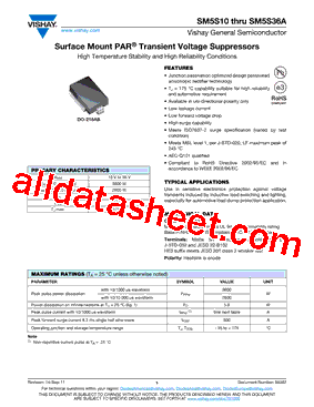 SM5S12A型号图片