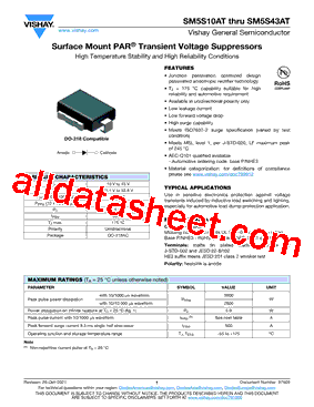 SM5S17AT型号图片