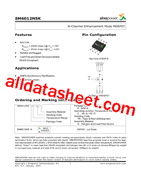 SM6012NSK型号图片