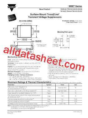 SM6T33A型号图片