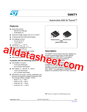 SM6T33AY/CAY型号图片