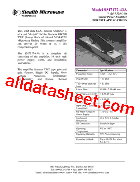 SM7177-43A型号图片