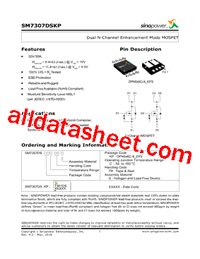 SM7307DSKP型号图片