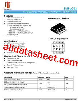 SM8LC03型号图片