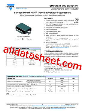 SM8S10AT型号图片