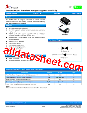 SM8S18AD型号图片