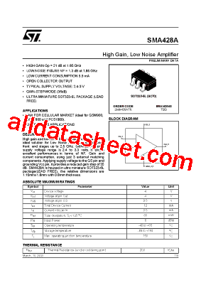 SMA428ATR型号图片