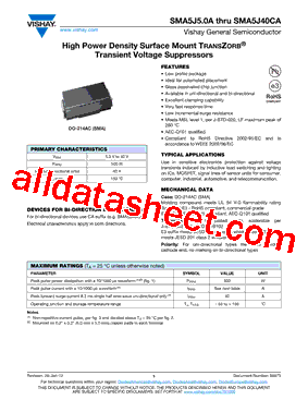 SMA5J40A型号图片