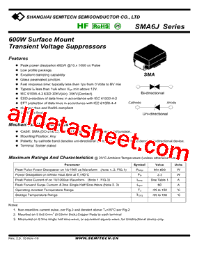 SMA6J120A型号图片