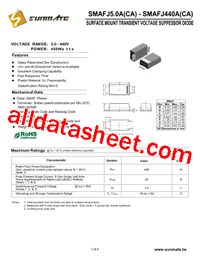 SMAFJ30A型号图片