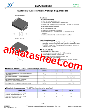 SMAJ100AQ型号图片