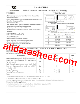 SMAJ24A型号图片