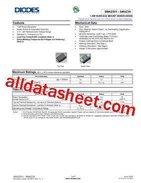 SMAZ6V2-13型号图片