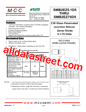 SMB2EZ8.2D5型号图片