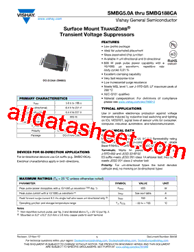 SMBG188CA型号图片