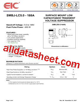 SMBJ-LC43A型号图片