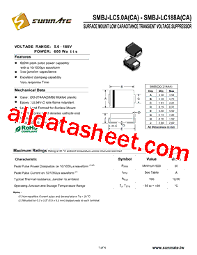 SMBJ-LC8.5A型号图片