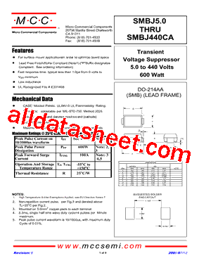 SMBJ130A型号图片