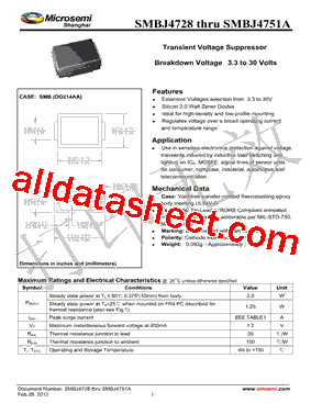 SMBJ4742A型号图片