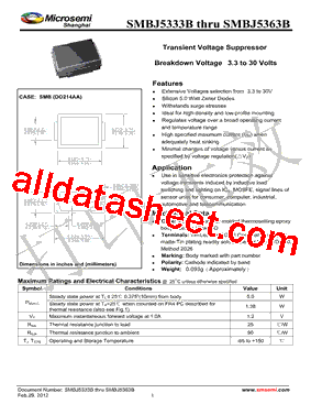 SMBJ5335B型号图片