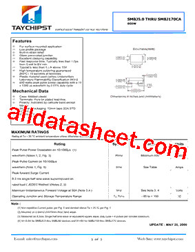 SMBJ6.5A(CA)型号图片