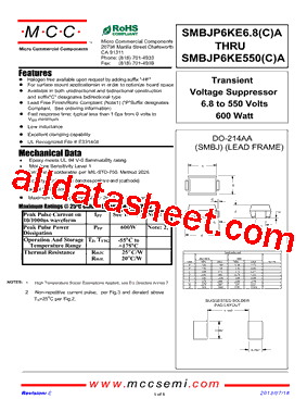 SMBJP6KE30A-TP型号图片