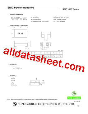 SMC1005R08MZF型号图片