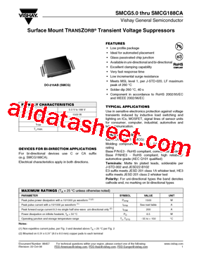 SMCG30A型号图片