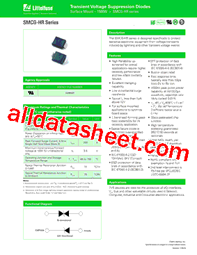 SMCG8.5A-HR型号图片