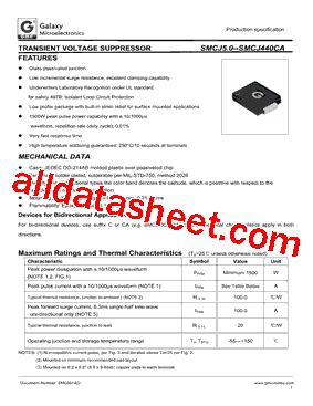 SMCJ360A型号图片