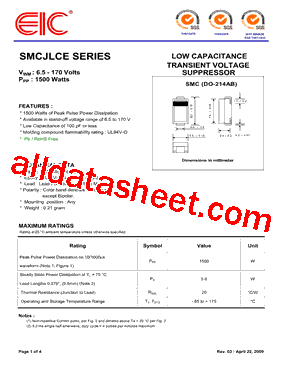 SMCJLCE28A型号图片