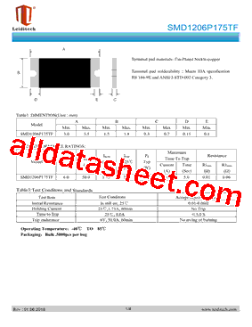 SMD1206P175TF型号图片
