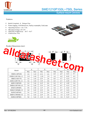 SMD1210P500L-12型号图片