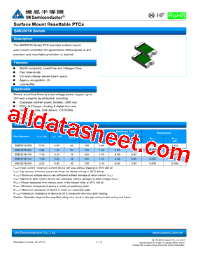 SMD2018-200型号图片
