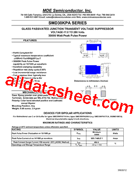 SMD30KPA20CA型号图片