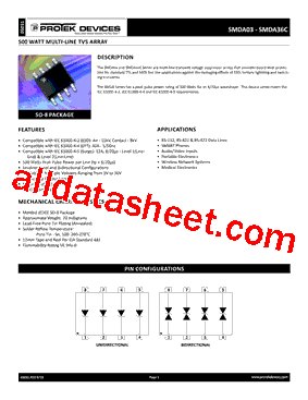 SMDA36C型号图片
