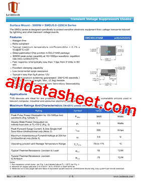 SMDJ110A型号图片