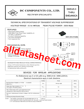 SMDJ14A型号图片