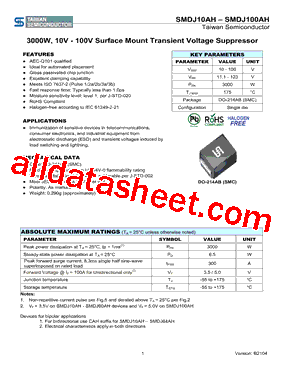 SMDJ24AH型号图片